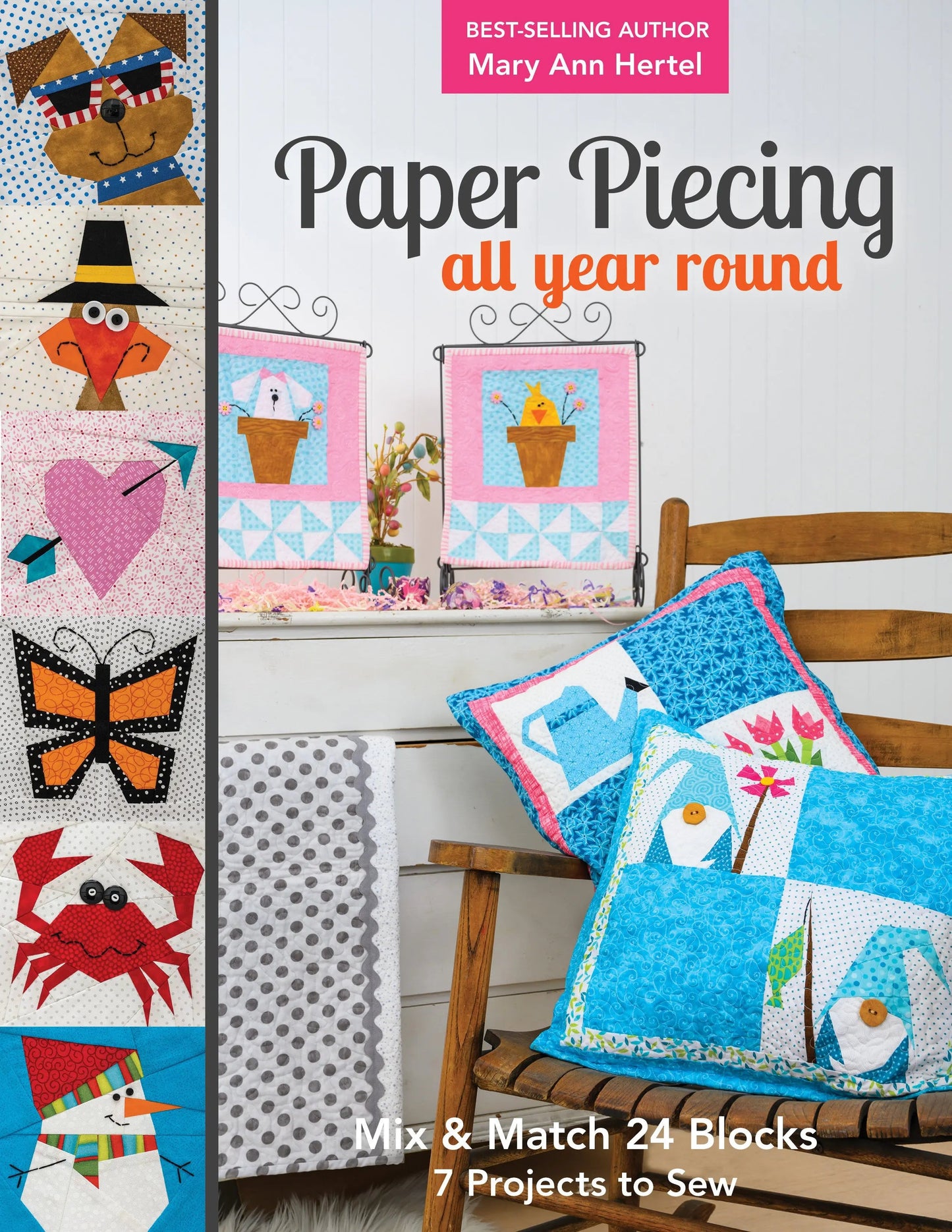Papel Piecing Todo el Año por Mary Hertel