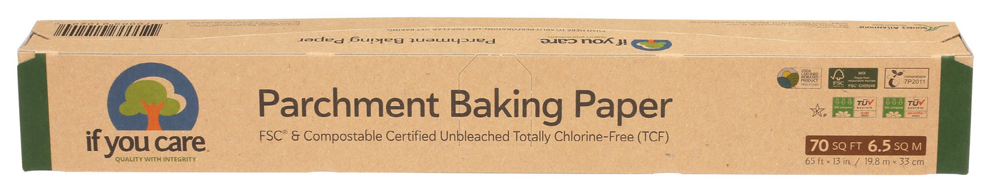 Natural Parchment Paper Roll, 70 sqft - Eco-Friendly Baking Essential - Korvel