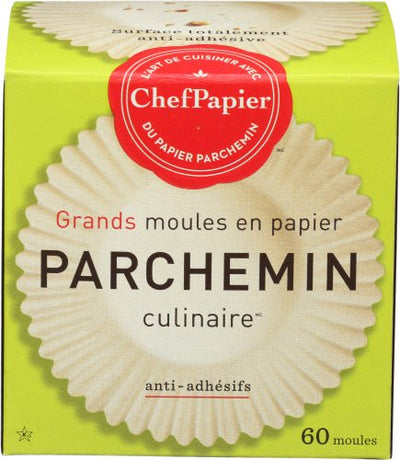 Cups à pâtisserie grands premium - Papier sulfurisé