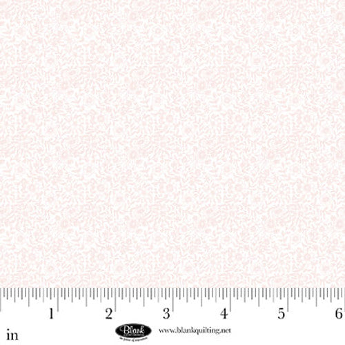 Parisian Snippets Digital Pink Floral Cotton Fabric - 44"/45" Per Yard