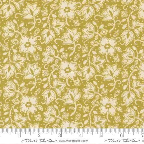 Tissu en coton Parlor Soul Shine Pesto - 44"/45" par yard