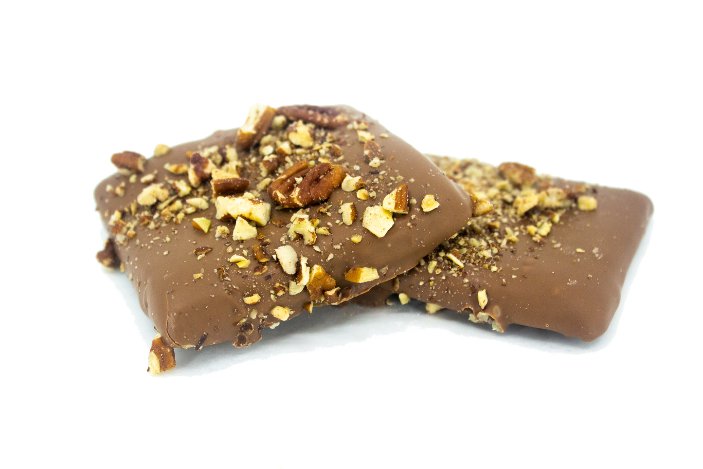 Toffee de nueces pecanas tostadas