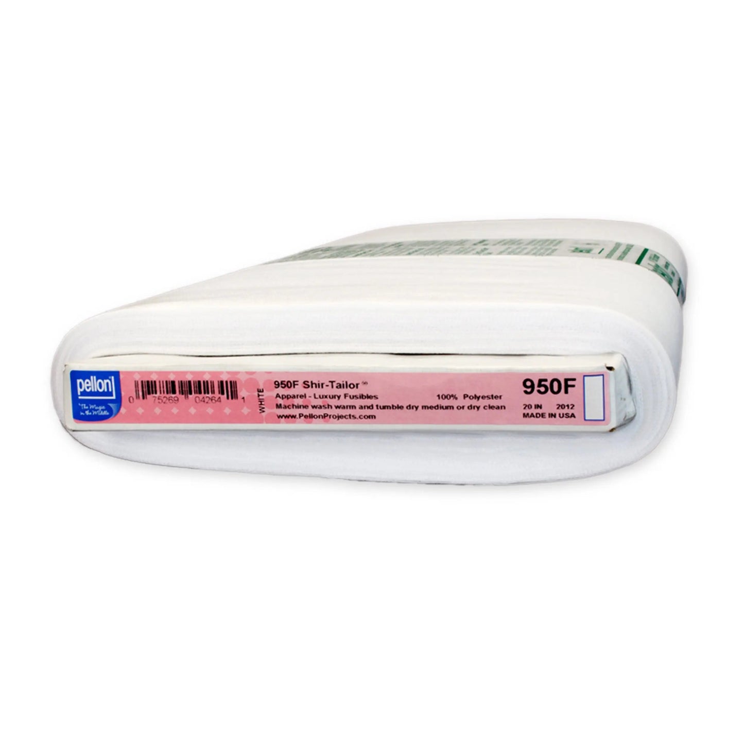 Entoilage Pellon® 950F ShirTailor® - 20" x 10 Yards, Blanc