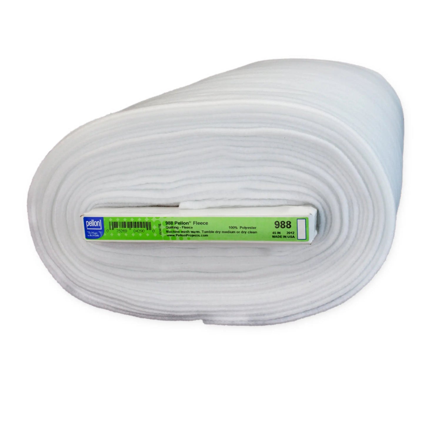 Pellon® 988 Fleece para Coser - 45" x 10 Yards, Blanco