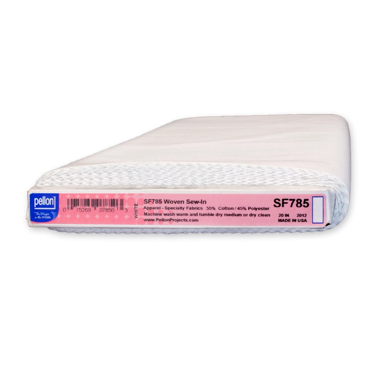 Pellon® SF785 Entoilage Tissé à Coudre - 20" x 10 Yards, Blanc