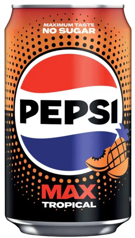 Pepsi Max Tropical – Cola Tropical Sin Azúcar