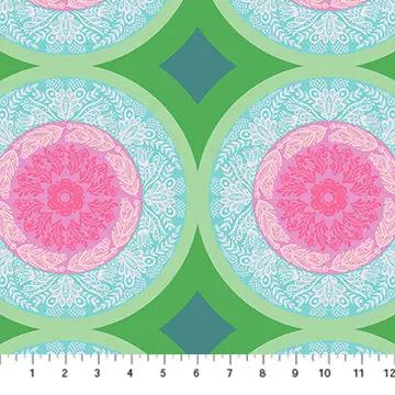 Tela de Algodón Doily Perennial Borders - Powder AMT138-78V