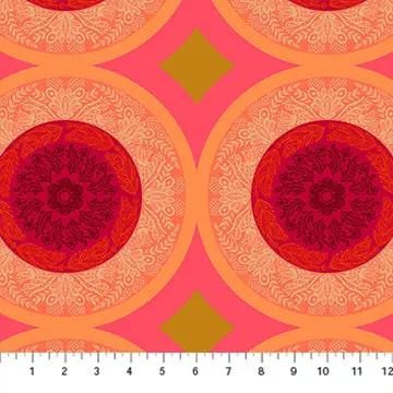 Doily de Bordes Perennes en Tela de Algodón Taffy - 44"/45" por Yarda