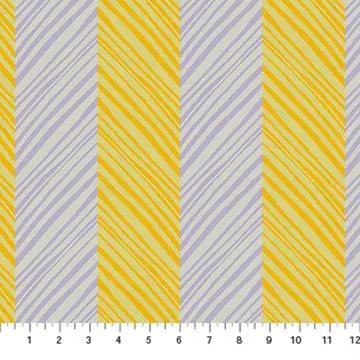 Tejido de algodón Perennial Borders Tipsy in Sunlight - 44"/45" por yarda