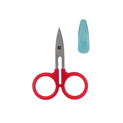 Perfect Scissors Red 3-3/4in Micro-Serrated Blade