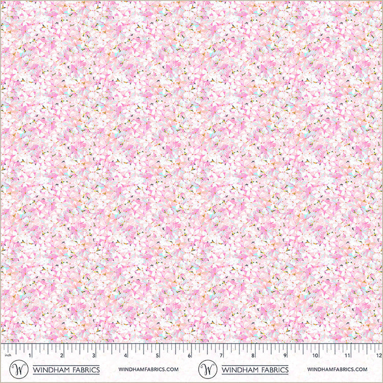 Tela de Algodón Petal Flowerbed Midnight Blooms - 44"/45" por Yarda