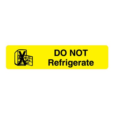Label - Do Not Refrigerate - 324 Count