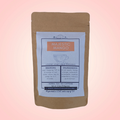 Tropical Bliss Herbal Tea - Majestic Mango Delight - Korvel
