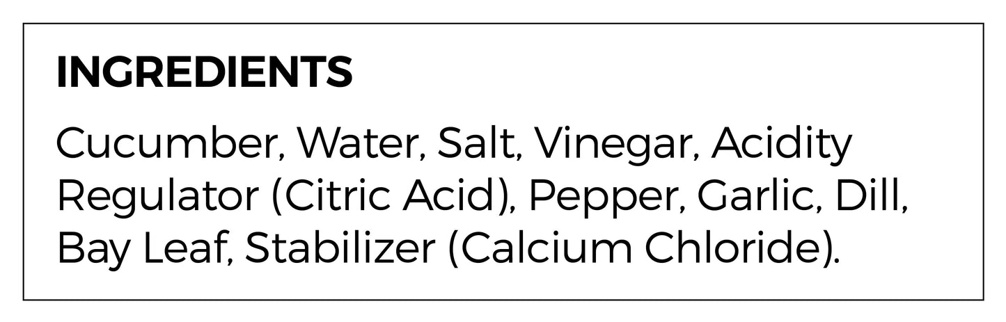 Yakamoz Cucumber Pickle 680 g (24 oz) – Crisp Whole Pickles - Korvel