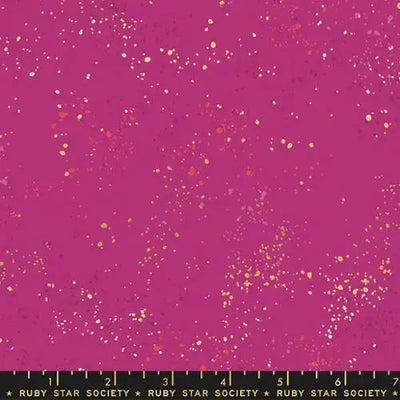 Tissu Large en Coton Métallique à Pois Rose Baie
