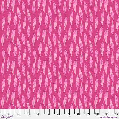 Tissu en coton Pink Birds of a Feather 44"/45" par yard