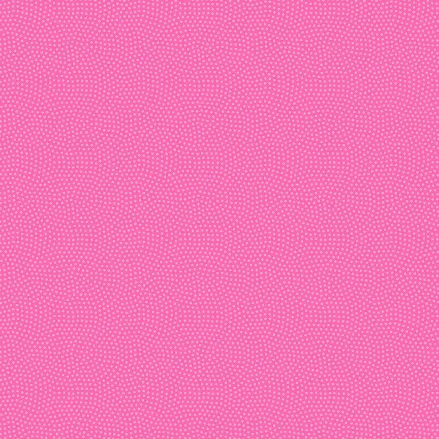 Pink Spin Carnation Cotton Fabric - 44"/45" Per Yard