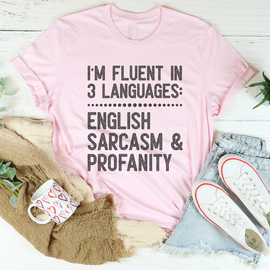 Camiseta Soy Fluido en 3 Idiomas