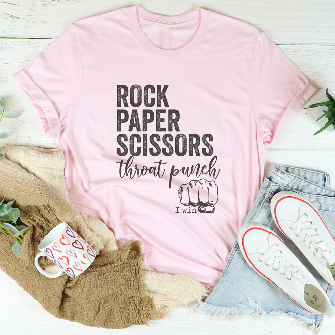 Rock Paper Scissors Tee