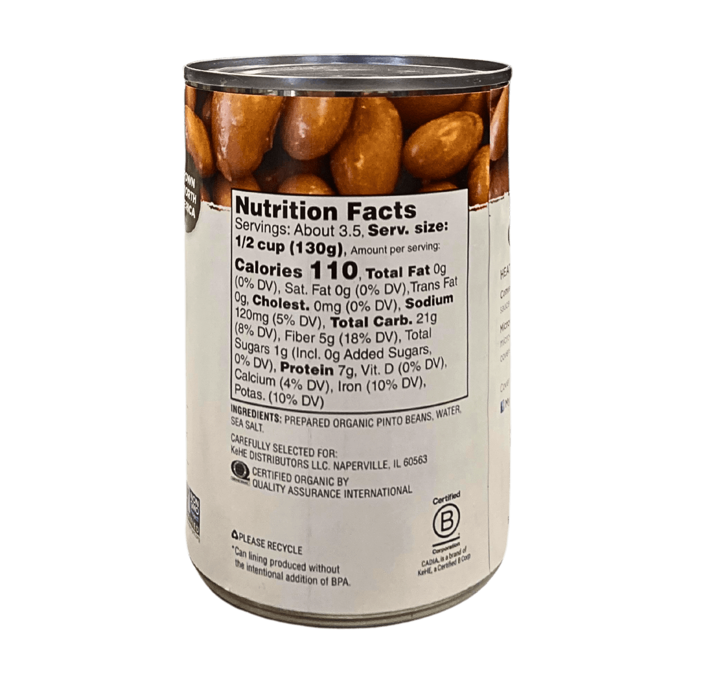 Organic Pinto Beans - Cadia's Nutritious Delight - Korvel