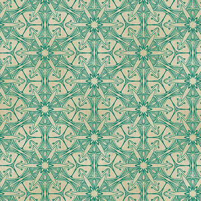 Tissu en coton Pismo Lagoon/Sand Ground Works - 44"/45" par yard