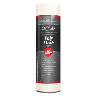 Entrelazado Fusible Negro PolyMesh - 10in x 10 yds