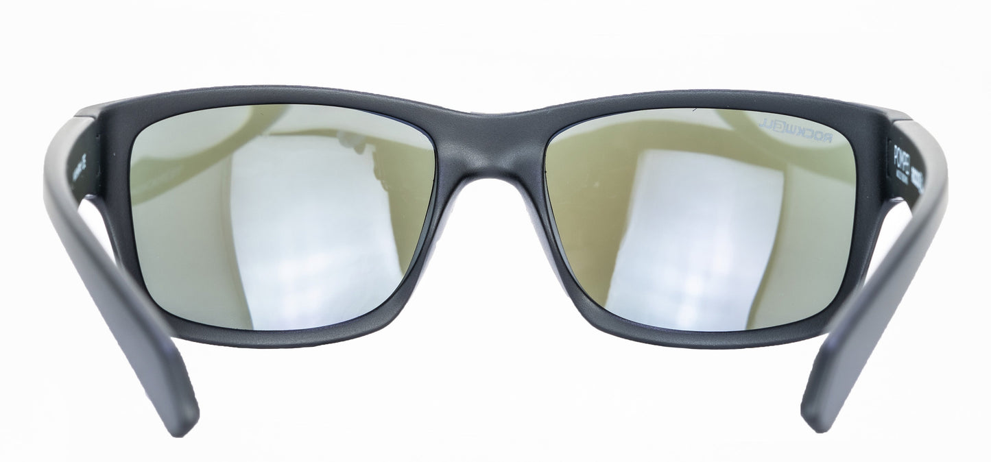 POMPEI FLOATABLE SUNGLASSES (MATTE BLACK/BLUE POLARIZED) - Korvel