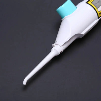 Portable Power Floss Dental Water Jet Cord Tooth Pick No Batteries Dental Cleaning Whitening Teeth Kit - Korvel