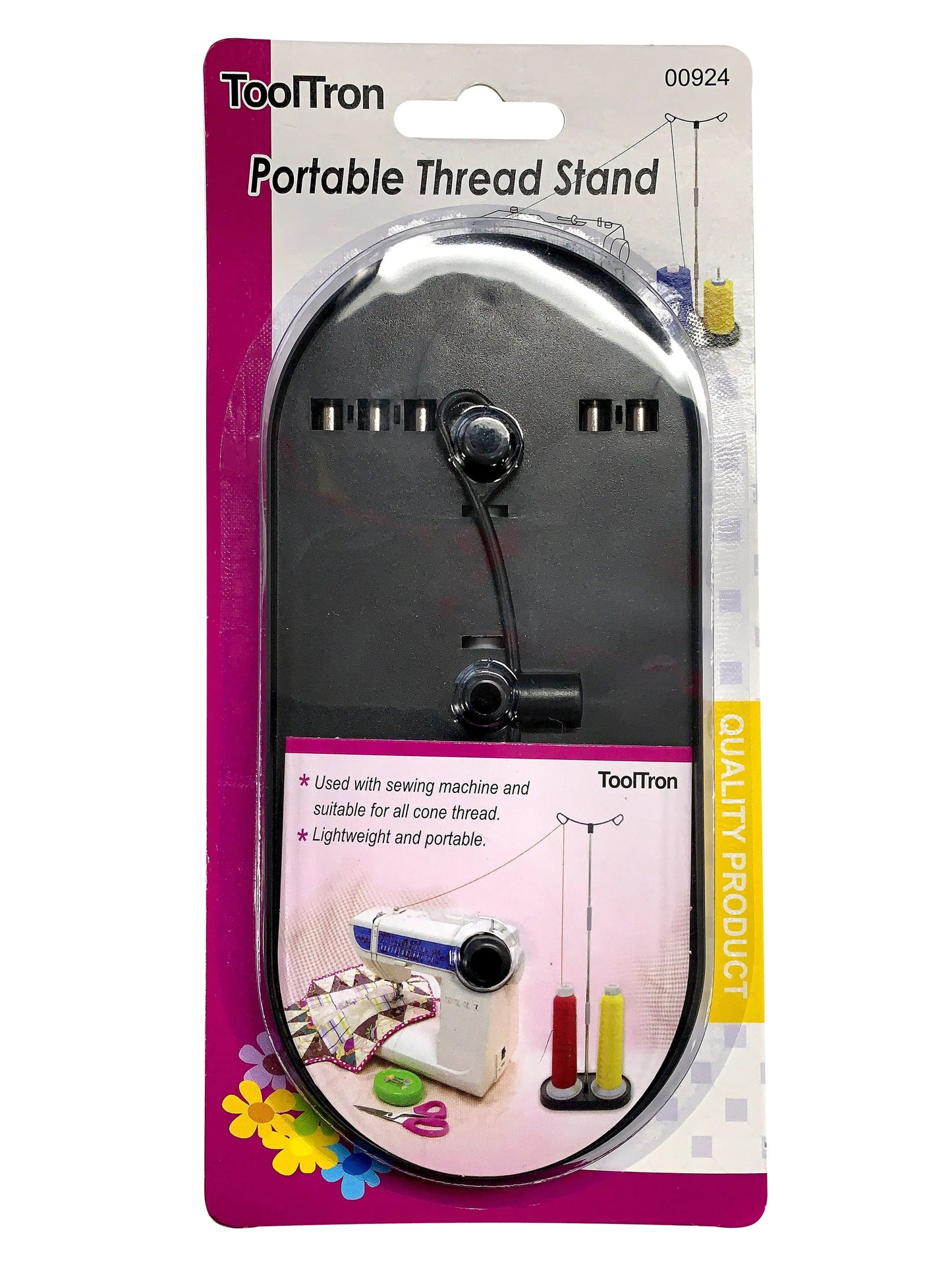 Support de fil portable pour un artisanat sans couture