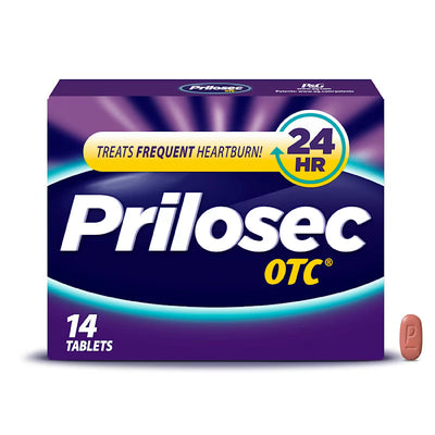 Prilosec OTC : Réducteur d'acide sur 24 heures pour soulager les brûlures d'estomac