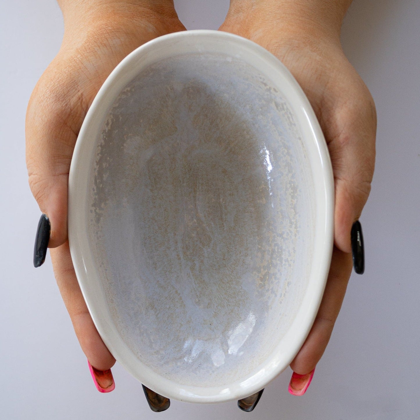 Handcrafted Oval Serving Dish - Korvel