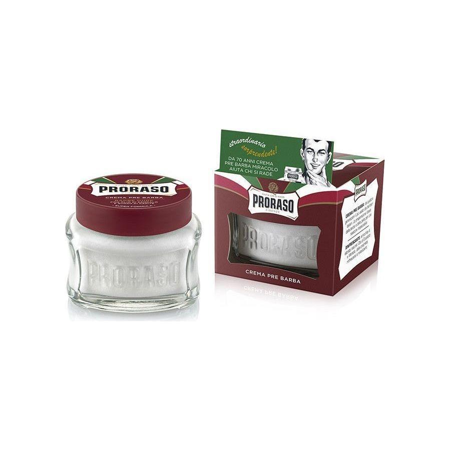 Proraso Moisturizing Pre-Shave Cream with Sandalwood & Shea Butter