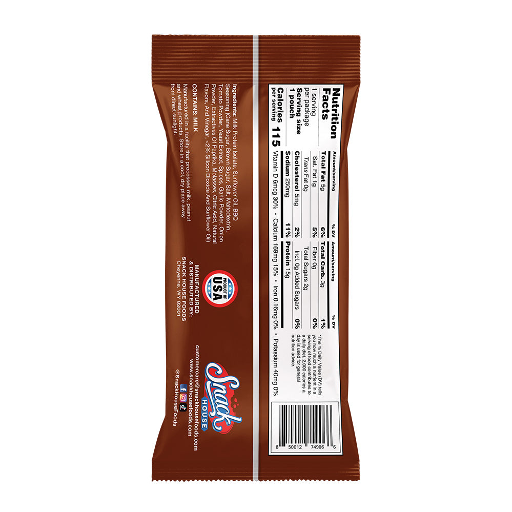 Carolina BBQ Protein Puffs – 15 g Protein, Bold Smoky Flavor - Korvel