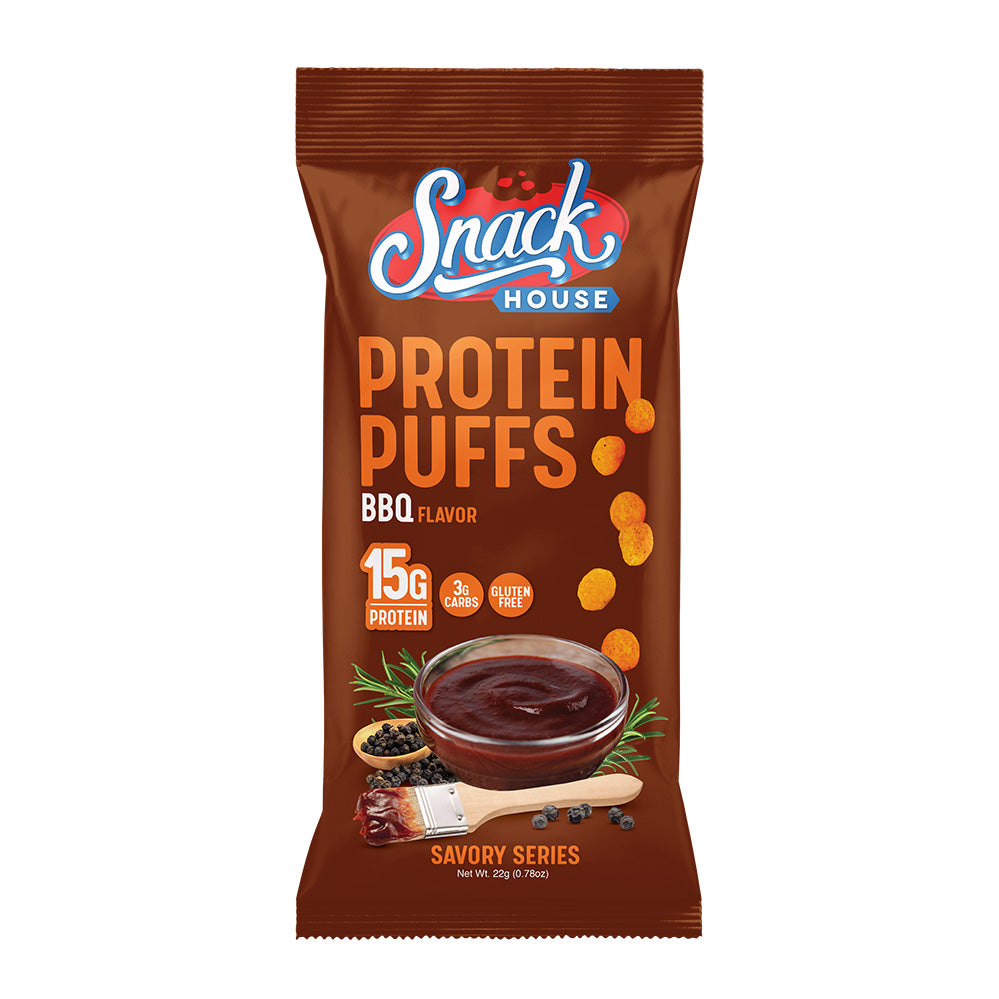 Carolina BBQ Protein Puffs – 15 g Protein, Bold Smoky Flavor - Korvel