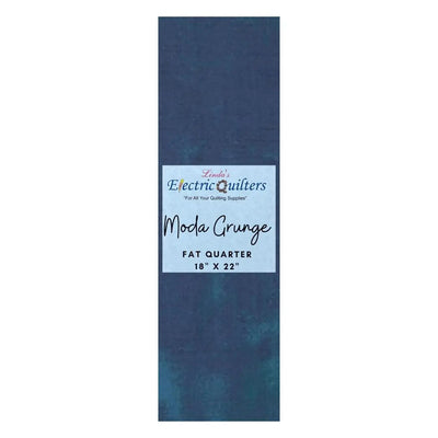 Prussian Blue 307 Moda Grunge Fat Quarter - Premium Cotton Fabric