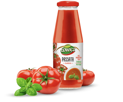 Lowicz Passata 550g - Premium Tomato Sauce