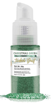 Tinker Dust Edible Glitter Spray - Christmas Green