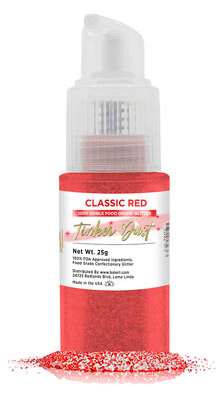 Tinker Dust Edible Glitter Spray - Classic Red
