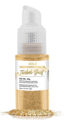 Tinker Dust Glitter Comestible en Spray - Oro