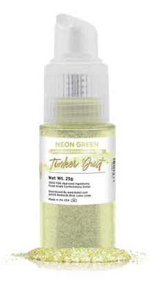 Tinker Dust Edible Glitter Spray - Neon Green