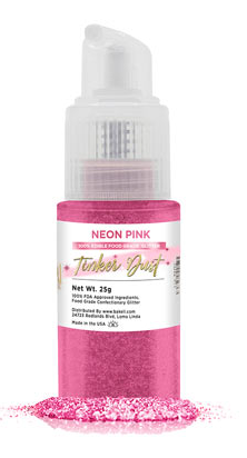 Tinker Dust Edible Glitter Spray - Neon Pink