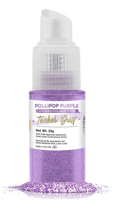 Tinker Dust Edible Glitter Spray - Pollipop Purple