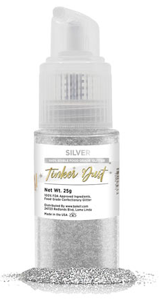 Tinker Dust Edible Glitter Spray - Silver