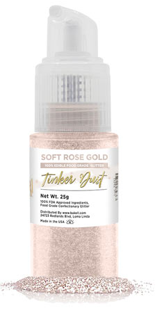 Tinker Dust Edible Glitter Spray - Soft Rose Gold