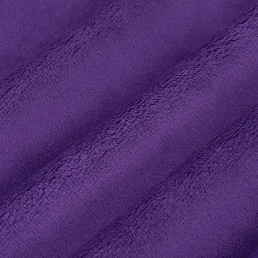 Tela Sólida Extra Ancha Cuddle 3 Amatista Púrpura por Yarda