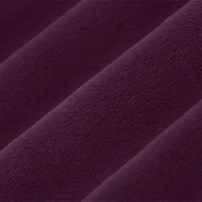 Purple Berry Cuddle 3 Extra Wide Solid Fabric