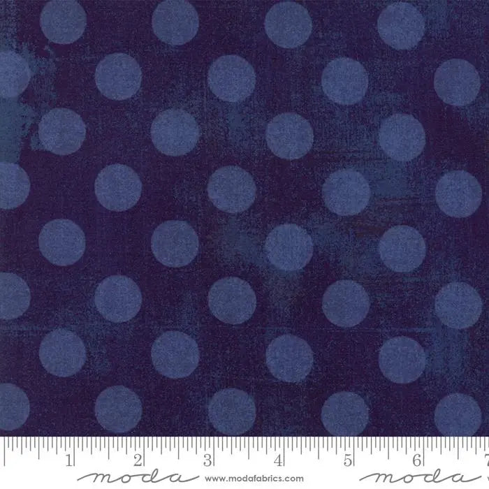 Purple Eggplant Hits The Spot Grunge Cotton Fabric Per Yard