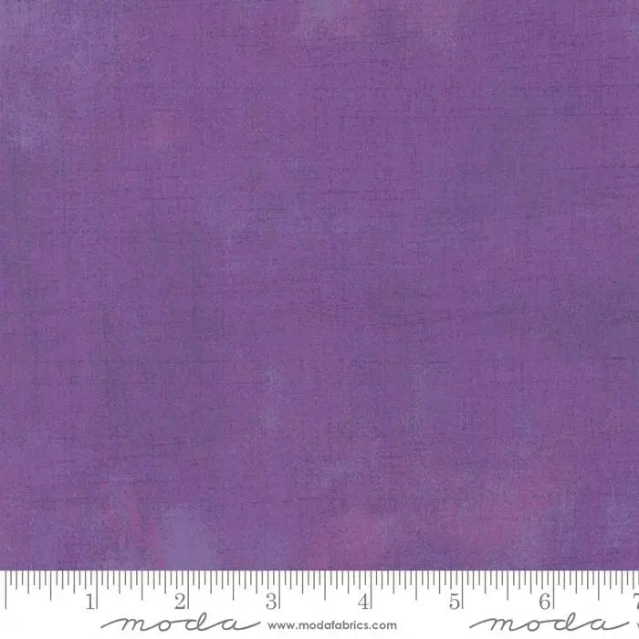 Purple Grunge Basics Grape Fabric - 44"/45" Per Yard