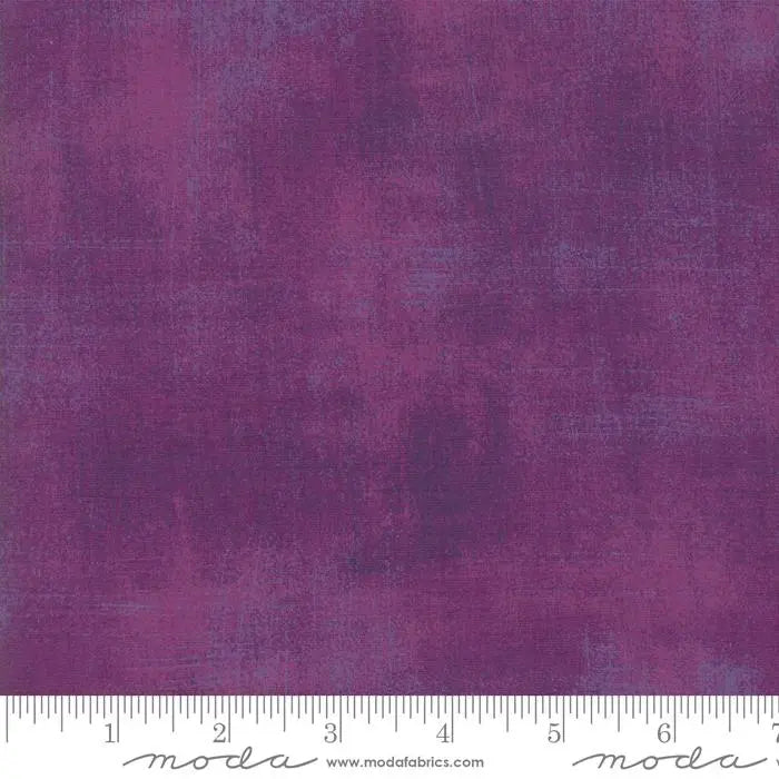 Purple Grunge Basics Zoe Fabric 44"/45" Per Yard