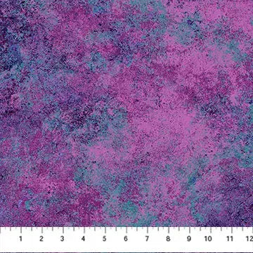 Purple Night Shade Stonehenge Cotton Wideback Fabric per Yard